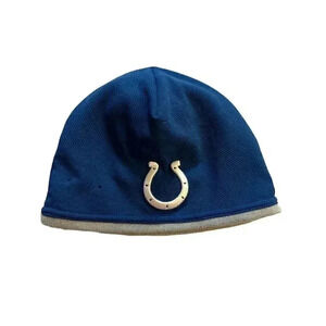 New Era NFL Indianapolis Colts On Field Sideline Tech Knit Beanie One Size